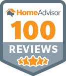 Home advisor 100 reviews award