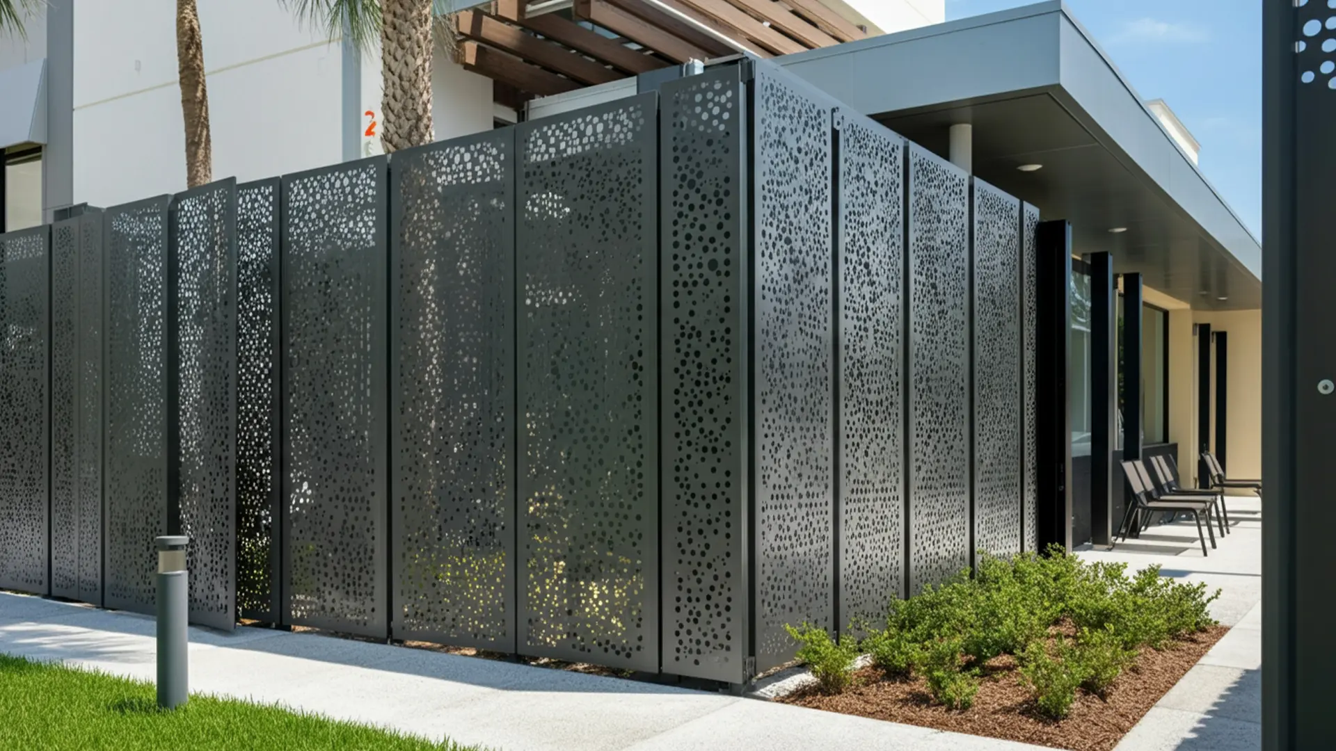 Adaptive Screening Fencing A Fence That Changes With Your Site
